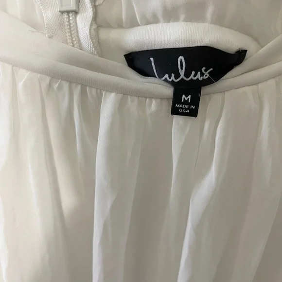 Lulus maxi white skirt - Picture 5 of 6